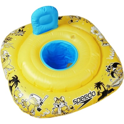 Speedo character swim seat bright yellow/black/azure blue 1-2