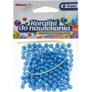 Brewista Threading beads blue+ string 6mm 16g