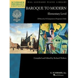 BAROQUE TO MODERN ELEM LEVEL | Richard Walters (ISBN: 9781495088599)