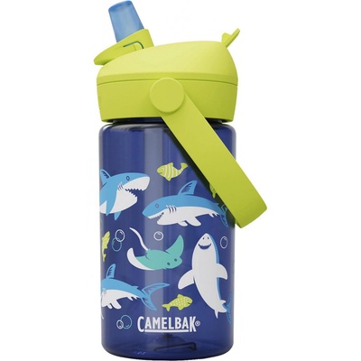 Camelbak Thrive Flip Straw dětská láhev 0,4 l Shark and Rays