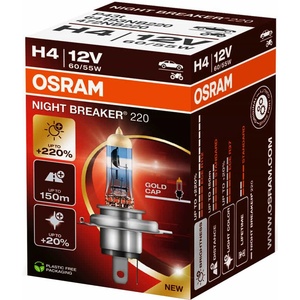 OSRAM night breaker 220 h4 60/55w 4000k