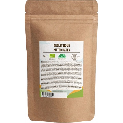 BrainMax Pure Datle Deglet Nour sušené BIO vypeckované 250 g