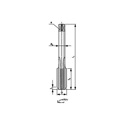 BUČOVICE TOOLS Závitník ruční sadový pn 8/3015 unc 5/16-18 2n no ii. (1155162)