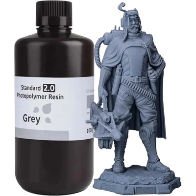 Elegoo Standard Resin V2.0 1KG Grey 50.103.0061 – Zboží Živě