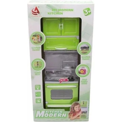 Galaxy Кухня за куклена къща - комплект от 3 части (gj995)