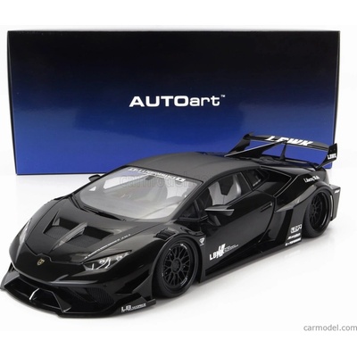 Autoart Lamborghini Huracan Liberty Walk Lb Silhouette Works Gt 2018 Black 1:18