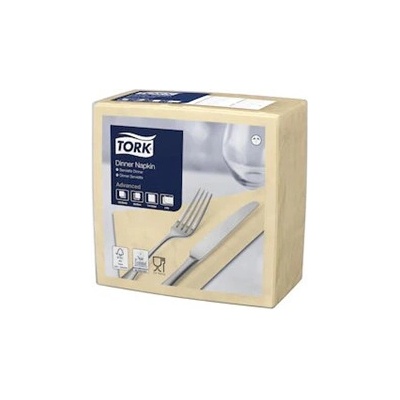 TORK Ubrousek na večeři dvouvrstvý slonová kost 39x39 cm 150 ks 478747/PAK