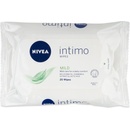 Intimní mycí prostředky Nivea Intimo Fresh ubrousky pro intimní hygienu 20 ks