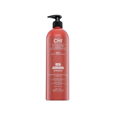 CHI Color Illuminate Red Auburn Shampoo изсветляващ шампоан за съживяване на червените оттенъци 739 ml