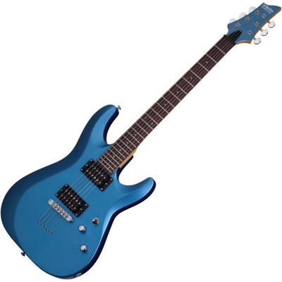 Schecter Guitar Research C-6 Deluxe Satin Metallic Light Blue
