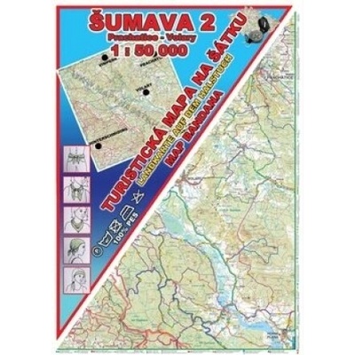 Šumava 2 Prachatice - Volary Šátek s mapou