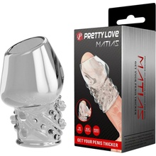 Pretty Love Matias Penis Sleeve Clear