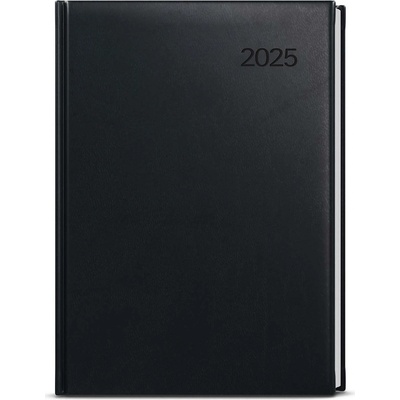 Oskar Vivella A5 Týdenní 2025 černá