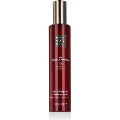 Rituals The Ritual Of Ayurveda Hair & Body Mist 50 ml спрей за тяло и коса с аромат на индийска роза и бадемово масло за жени