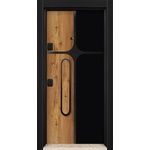 Starsteeldoor Блиндирана врата d-02 Сарухан - черно (цена без монтаж)