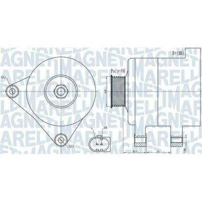 generátor MAGNETI MARELLI 063731985010