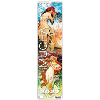 Alfons Mucha vázanka nástěnný Helma 2027
