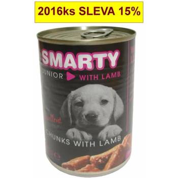 Smarty Dog Junior Jahňacie chunks 410 g