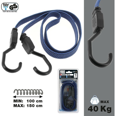 Pružný upínač STRONG 100 cm 1ks