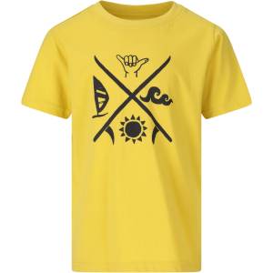 ZIG ZAG Детска тениска ZIG ZAG Kid's Tommi S/S T-Shirt - Celery - размер 110 (EU) (704-5901-0114)