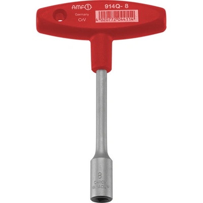 AMF Klíč nástrčný čtyřhranný, t rukojeť, vel. 8, 44115 914q