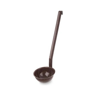 Naběračka smalt BROWN 8 cm