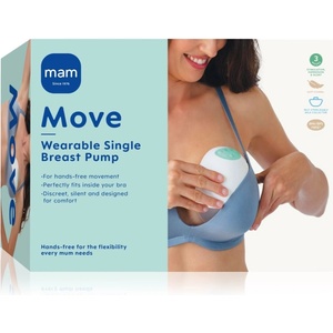 MAM Move електрическа hands-free помпа за кърма за сутиен