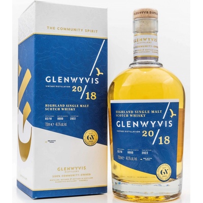 GlenWyvis Single Malt Whisky Batch 02/18 46,5% 0,7 l (karton)