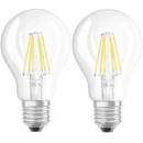 Ledvance LED žiarovka 4052899972162 230 V, 7 W 60 W, teplá biela, E , vlákno, 2 ks