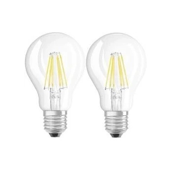 Ledvance LED žiarovka 4052899972162 230 V, 7 W 60 W, teplá biela, E , vlákno, 2 ks