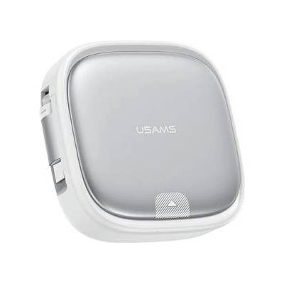 Usams 3in1 Drop-down Cable with MicroUSB/USB-C/Lightning Box 60W silver/silver SJ650USB02 (US-SJ650)