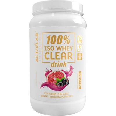 ACTIVLAB 100% Iso Whey Clear Drink, 750 Grams