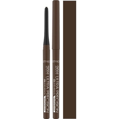 Catrice 20H Ultra Precision gelová voděodolná tužka na oči 030 Brownie 0,08 g – Zbozi.Blesk.cz