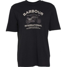 Barbour International Café Graphic T-Shirt Classic Black