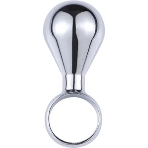 Passion labs Метално мини дилдо Butt Plug "LIGHT" 6 см - размер S