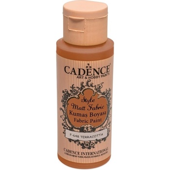 Farba na textil CADENCE STYLE MATT FABRIC 59 ml matná tehlová