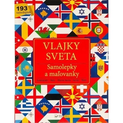 Svojtka&Co vlajky sveta samolepky a maľovanky