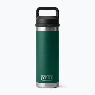 Термос YETI Rambler Chug 532 ml black forest green