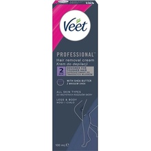 Veet Depilační krém pro všechny typy pokožky Proffesional (Hair Removal Cream) 100 ml