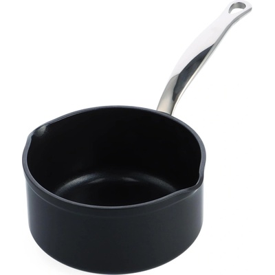 GreenPan Omáčník s nepriľnavým keramickým povrchom s pokrievkou Barcelona Pro, Ø 16 cm / 1,6 l, čierna CC005330-001
