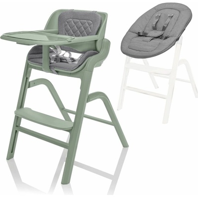 Zopa Set židlička Inspira + novorozenecký set Pistachio Green