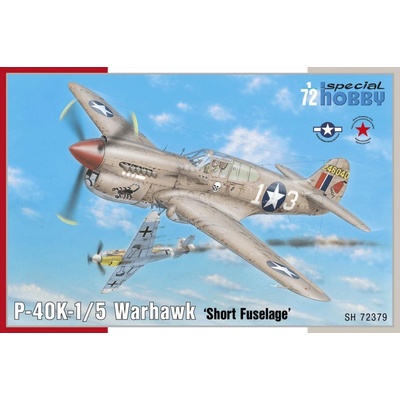 Special Hobby Curtiss P-40K-Warhawk Short Fuselagel 1:5 1:72