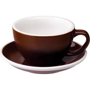 LOVERAMICS Egg - Чаша Café Latte 300 ml - Brown