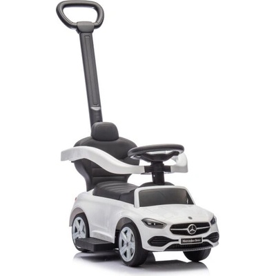 Lean Toys Detské odrážadlo autíčko Mercedes 3v1 - biele