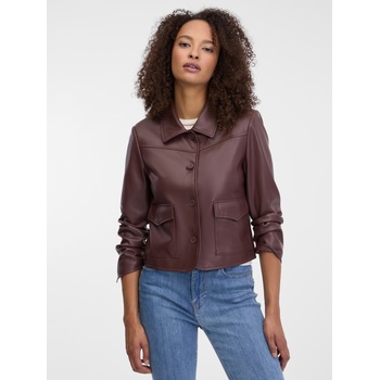Orsay Тъмнокафяво дамско яке от изкуствена кожа ORSAY Orsay | Kafyav | ЖЕНИ | 36