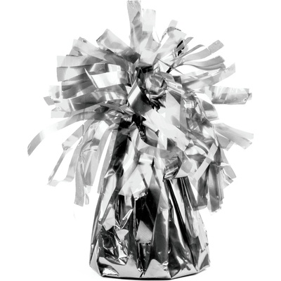 PartyDeco Balónkové těžítko stříbrné