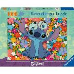 Ravensburger Пъзел Ravensburger от 1000 части - Стич (7012001264)