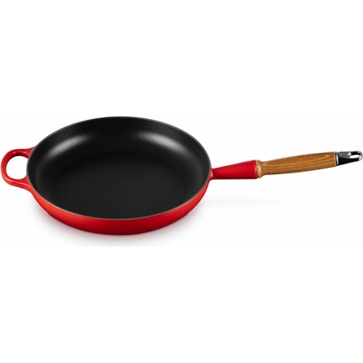 Le Creuset Pánev na smažení SIGNATURE 28 cm, CERISE, litina