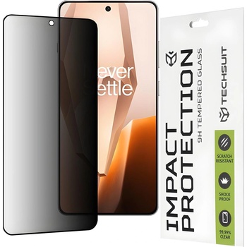 Techsuit защитно Anti-Spy стъкло за OnePlus 13R - Черен KP36987 (36987)