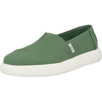 TOMS Спортни обувки Slip On 'Alpargata Mallow' зелено, размер 40